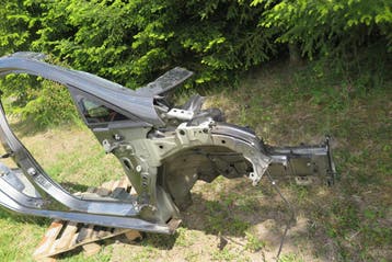 ford fiesta mk8 rechter langsbalk, Verzenden, Gebruikt
