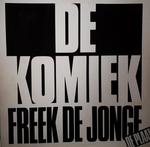 Freek de Jonge m.m.v. The Comedians - De Komiek, Cd's en Dvd's, Vinyl | Pop, Gebruikt, Verzenden