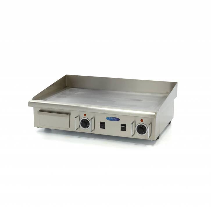 Grillplaat - Glad - 73 cm - incl. Opvangbak - 400V, Electroménager, Plaques de gril, Envoi