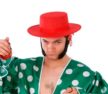 Flamenco Hoed Rood, Verzenden