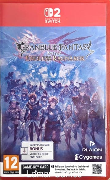 Granblue Fantasy Relink - Endless Ragnarok (Nintendo switch, Ophalen of Verzenden, Nieuw