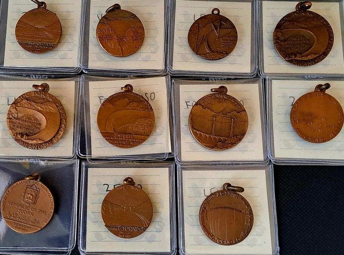 Verschillende landen. Medal Vari anni (Zonder minimumprijs), Postzegels en Munten, Munten | Europa | Niet-Euromunten