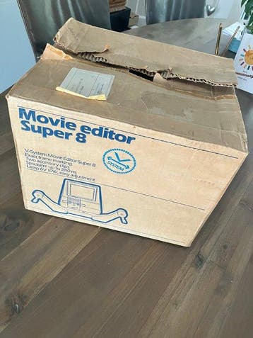 SUPRA 1004L Movie Editor Super 8 – avec boîte dorigine