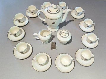Mariella Burani - Koffieservies (27) - Beenderporselein -