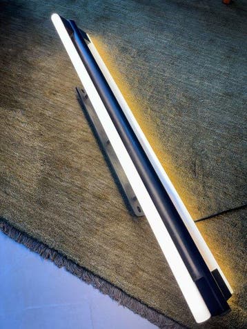 Frama - Lampe murale - Opaline, Acier, Laiton - Lampe murale, Antiek en Kunst
