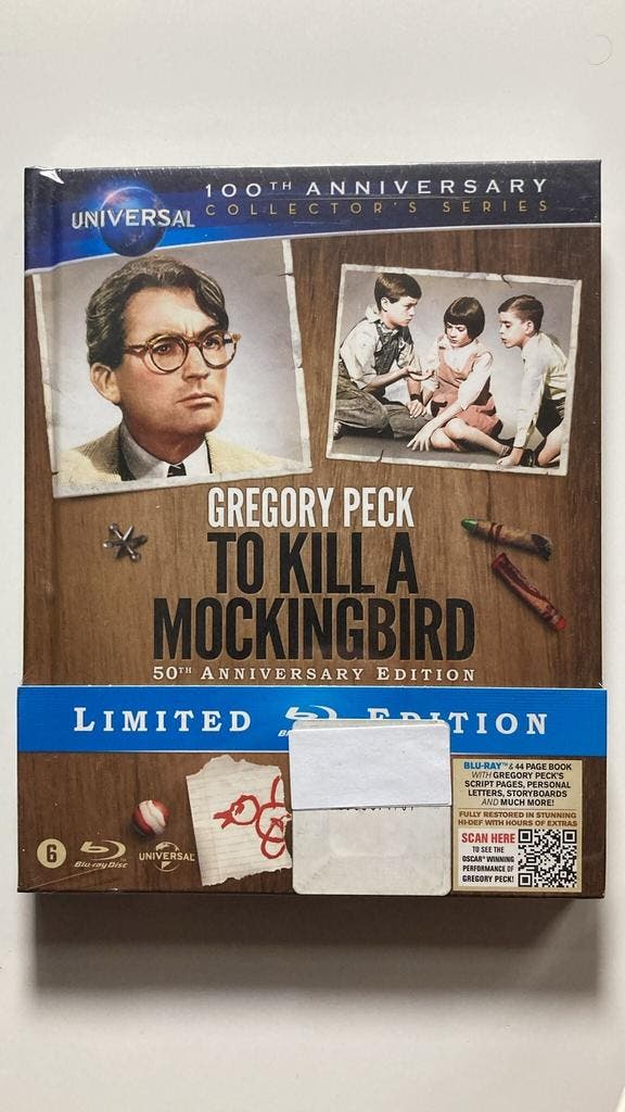 TO KILL A MOCKINGBIRD (IN SEAL) (BLURAY), Cd's en Dvd's, Blu-ray, Gebruikt