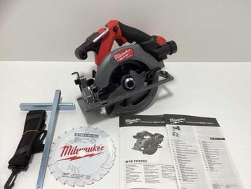 Veiling - Milwaukee M18 FCS552-0 accu cirkelzaagmachine, Nieuw