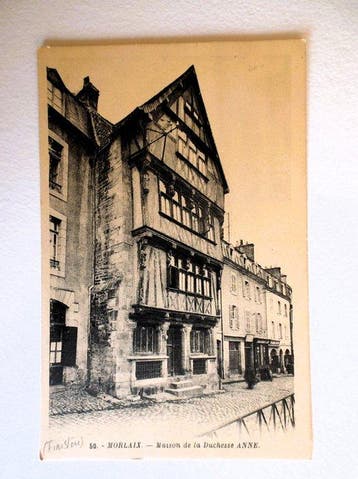 Frankrijk - Oude huizen en curiositeiten - Morlaix,, Gelopen