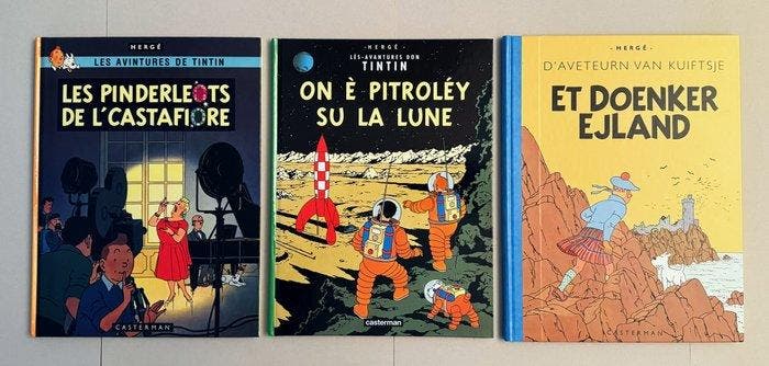 Tintin - Les pinderleots de lCastafiore (picard, Livres, BD