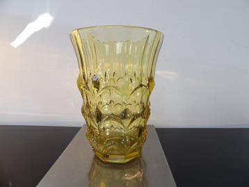 Val Saint Lambert - Charles Graffart - Vase - Ronald - Verre, Antiquités & Art