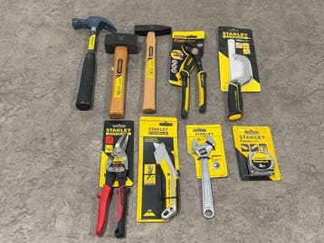 Veiling - Stanley handgereedschap set 9-delig, Doe-het-zelf en Bouw, Nieuw