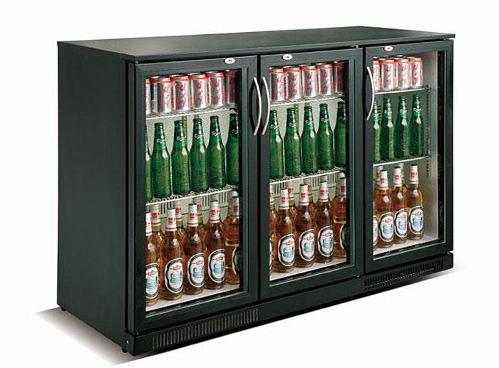 Barkoeler Zwart met 3 Deuren, Zakelijke goederen, Horeca | Keukenapparatuur, Nieuw in verpakking, Koelen en Vriezen, Verzenden