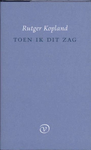 Toen ik dit zag (gebonden) 9789028240995 R. Kopland, Livres, Poèmes & Poésie, Verzenden, R. Kopland