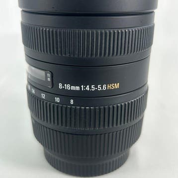 Sigma 8-16mm 1:4.5-5.6 HSM Cameralens
