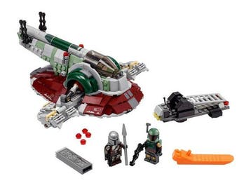 Lego Set - 75312 - Star Wars - Boba Fetts Starship, Kinderen en Baby's, Nieuw