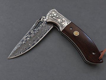 Albainox Albainox – Elegante coltello acciaio Damasco 73