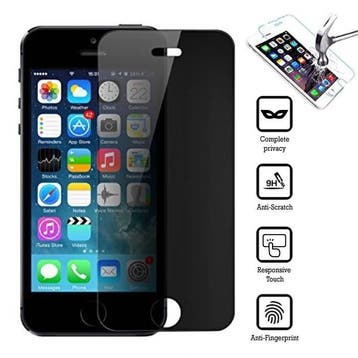 iPhone SE (2016) Privacy Screen Protector Tempered Glass, Telecommunicatie, Verzenden, Nieuw