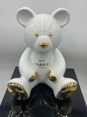 Naor - Teddy Chanel chrome, Antiek en Kunst