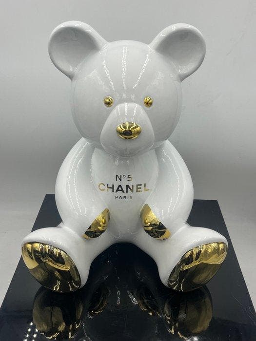 Naor - Teddy Chanel chrome, Antiquités & Art, Art | Objets design