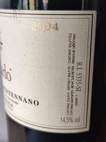 2004 San Giusto a Rentennano, Percarlo - Toscane IGT - 1