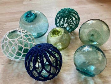Maritieme objecten (7) - Vintage Japanse glazen