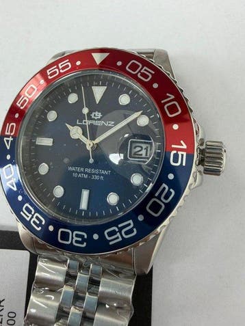 Lorenz - Zonder minimumprijs - 26122rr - Heren - 2020+, Handtassen en Accessoires, Horloges | Heren, Nieuw