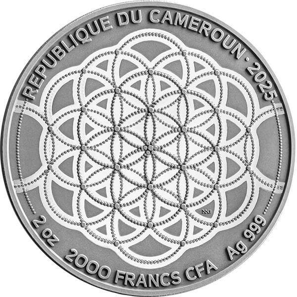 Kameroen. 2000 Francs 2025 Patterns of the World - American, Timbres & Monnaies, Monnaies | Europe | Monnaies non-euro