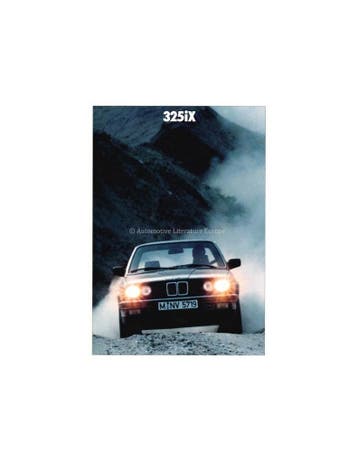 1987 BMW 3 SERIE 325IX BROCHURE NEDERLANDS