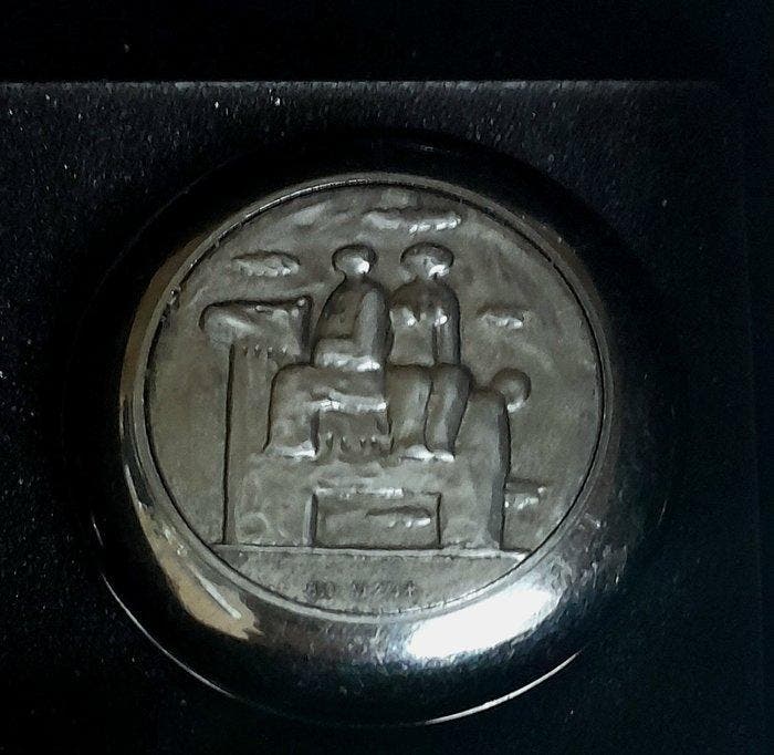 Salvatore Fiume (1915-1997) - sculptuur, Lente di, Antiek en Kunst, Antiek | Overige Antiek