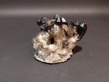 Rookkwarts Kristalcluster - Hoogte: 15 cm - Breedte: 13 cm-
