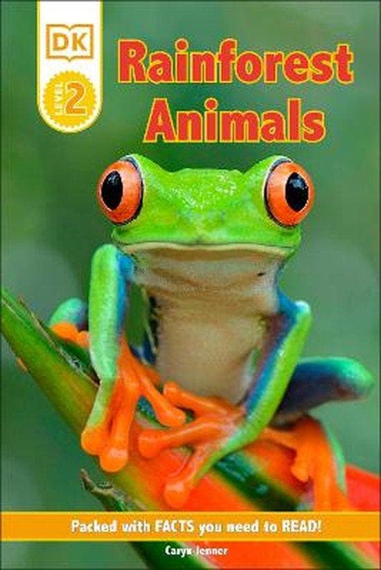 DK Readers Level 2- DK Reader Level 2: Rainforest Animals, Livres, Langue | Anglais, Envoi
