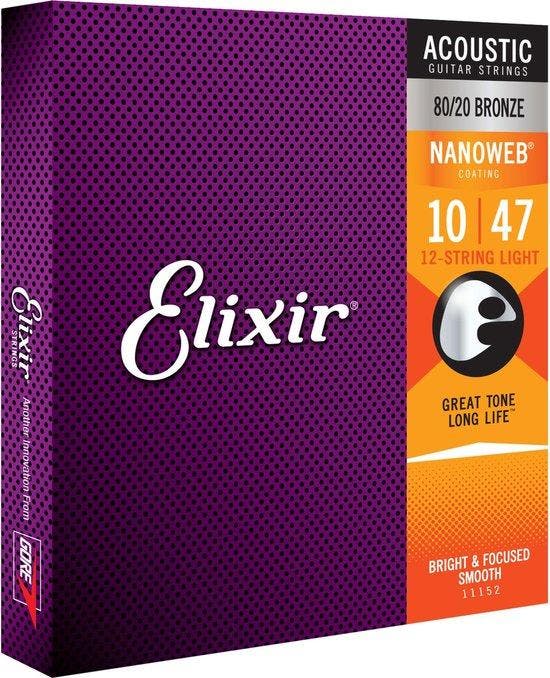 A-Git.snaren 10-47 12-String Nanoweb Bronze (Audio & Hifi), Audio, Tv en Foto, Cd-spelers, Nieuw, Verzenden