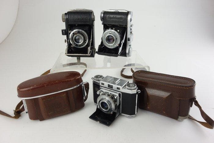 Zeiss Ikon Contina Novar 45/3,5 Welta Weltix Cassar 5cm/2,9, TV, Hi-fi & Vidéo, Appareils photo analogiques