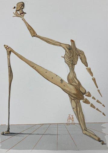 Salvador Dali (1904-1989) - Bertram dal Bornio - La Divine