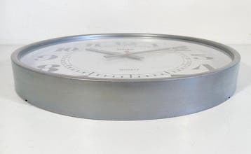 Horloge murale - Bino - Vintage Aluminium, Acier - 1970-1980, Antiquités & Art