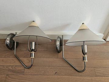 Wandlamp (2) - Opaline glas