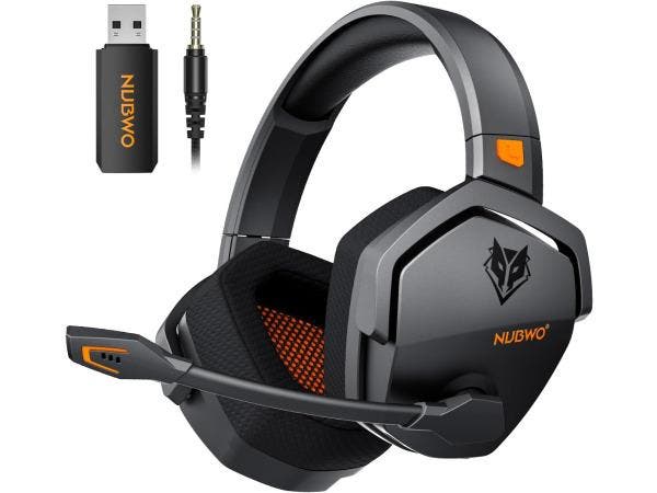 Veiling - NUBWO Draadloze gaming headset - USB (XBOX,PC,PLAY, Computers en Software, Headsets, Gebruikt