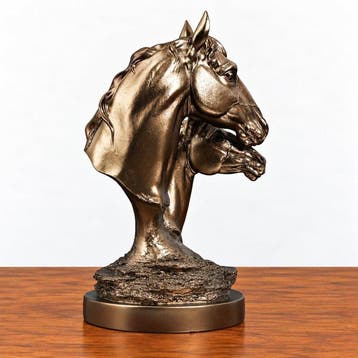 Decoratief ornament - Vintag Horse Sculpture Decorative