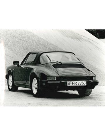 1984 PORSCHE 911 CARRERA TARGA PERSFOTO, Nieuw