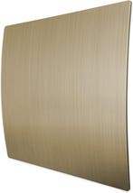 Design ventilatierooster vierkant (afvoer & toevoer) Ø100mm, Verzenden, Nieuw