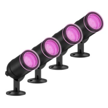 Calex Smart Outdoor LED RGB Tuinlamp Spot 4W 380lm IP54 - Se, Verzenden