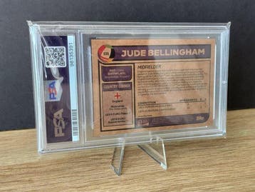 2024 Topps Living Euro Jude Bellingham - PSA Graded card