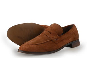 Sub55 Loafers in maat 42 Cognac, Kleding | Heren, Schoenen, Loafers, Sub55, Overige kleuren, Verzenden