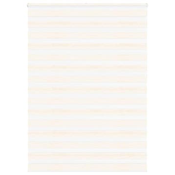 vidaXL Zebra Blind Marmer Beige 160x230 cm Stofbreedte 155,9, Verzenden, Nieuw