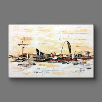 Cardusu - UN PUERTO DIFERENTE - XL, Antiek en Kunst