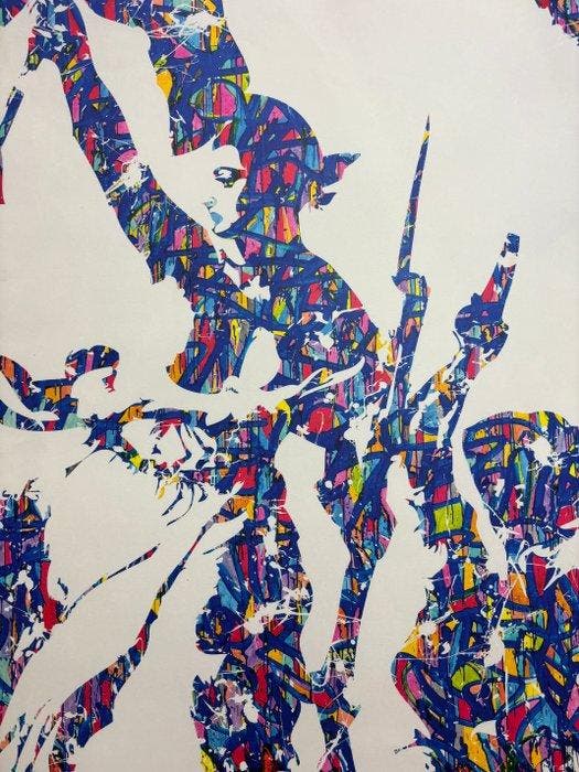 JonOne - Liberté, Egalité, Fraternité, Antiek en Kunst, Kunst | Tekeningen en Fotografie