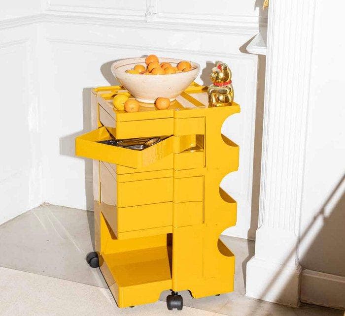 B-Line - Joe Colombo - Trolley - Boby B34 NIEUW! - ABS, Antiquités & Art, Antiquités | Meubles | Chaises & Canapés