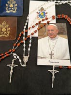 Paus Franciscus - Rozenkrans van de Audientie - Gezegend en, Antiek en Kunst