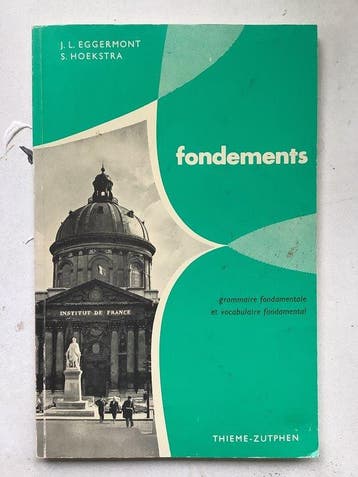 Fondements 9789003254801 S. Hoekstra, Verzenden, S. Hoekstra