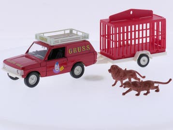 Schaal 1:43 Solido NEW OLD STOCK Ref. 833 Range Rover + R..., Hobby en Vrije tijd, Ophalen of Verzenden, Nieuw, Solido